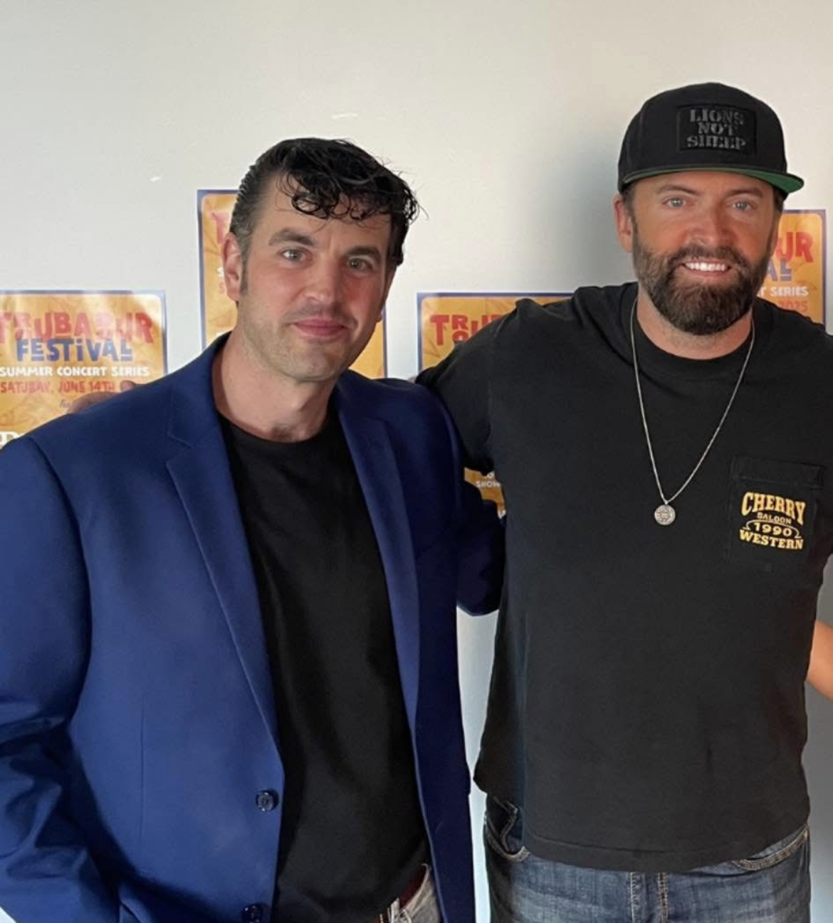 Lance with Dean Brody Lance with Dean Brody
